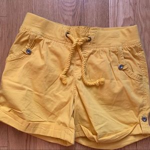 Comfy Yellow Shorts